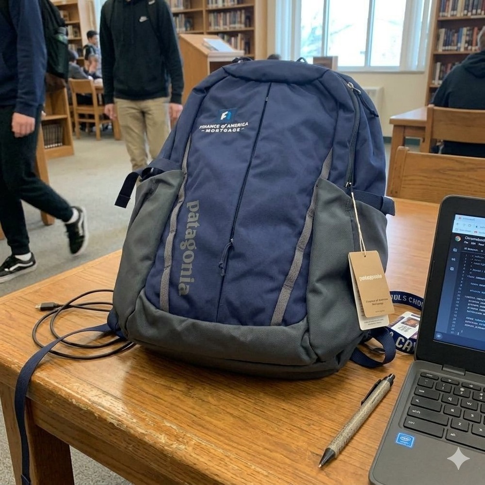 Patagonia Refugio Pack 28L Unisex Blue NWT Finance of America Mortgage Backpack